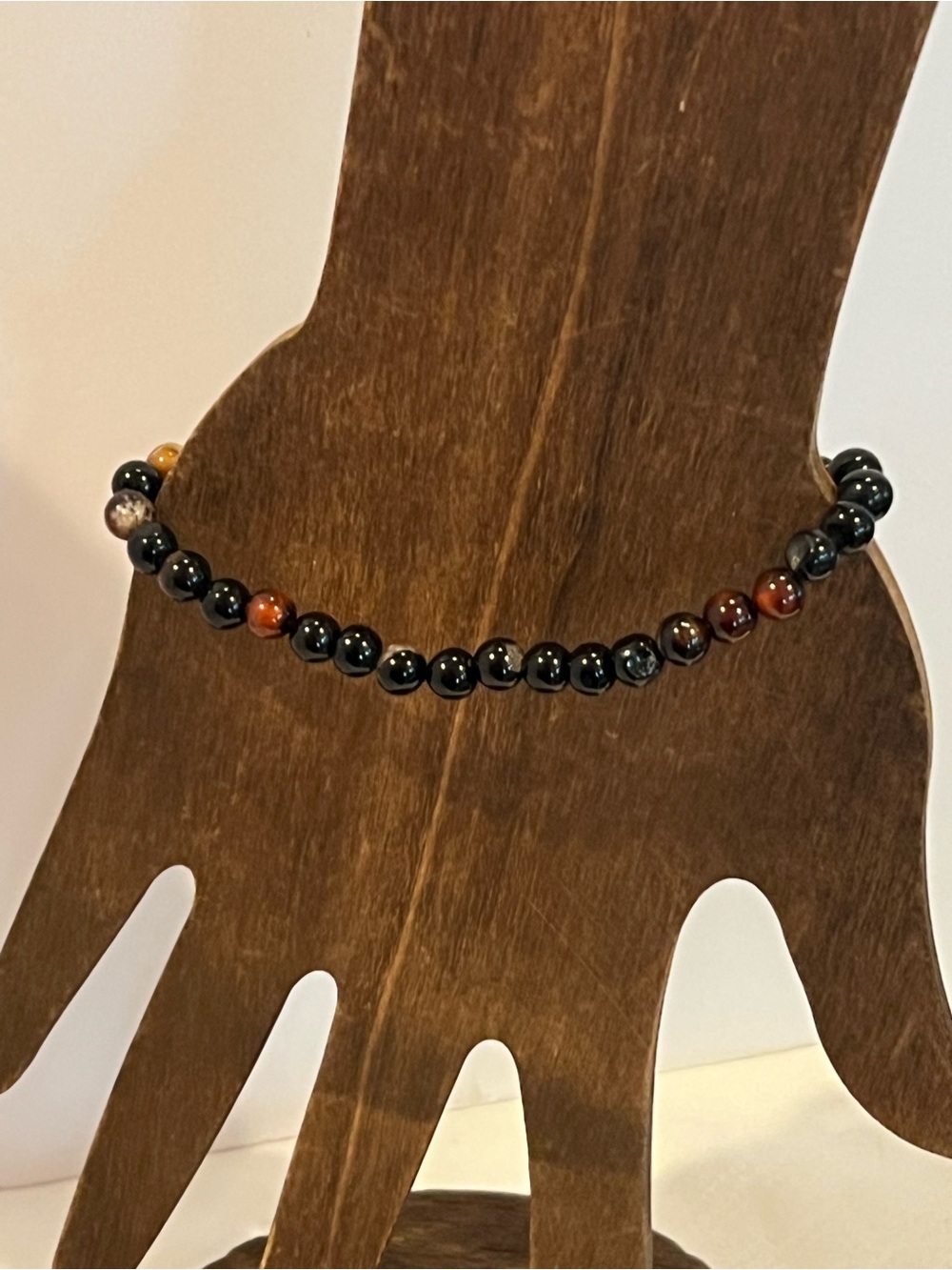 Chalcedony Beaded Bracelet